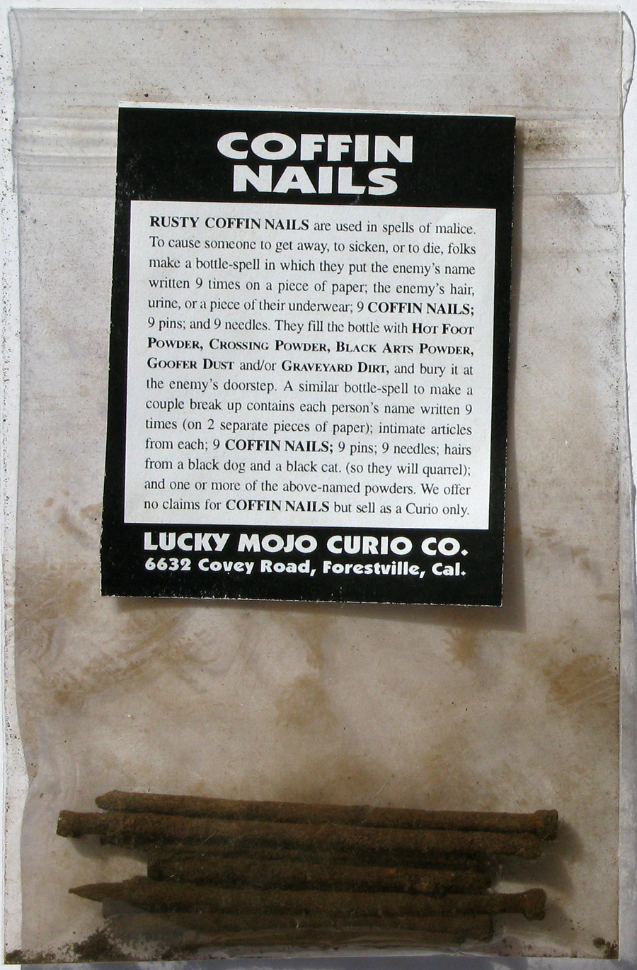 Graveyard dirt hoodoo