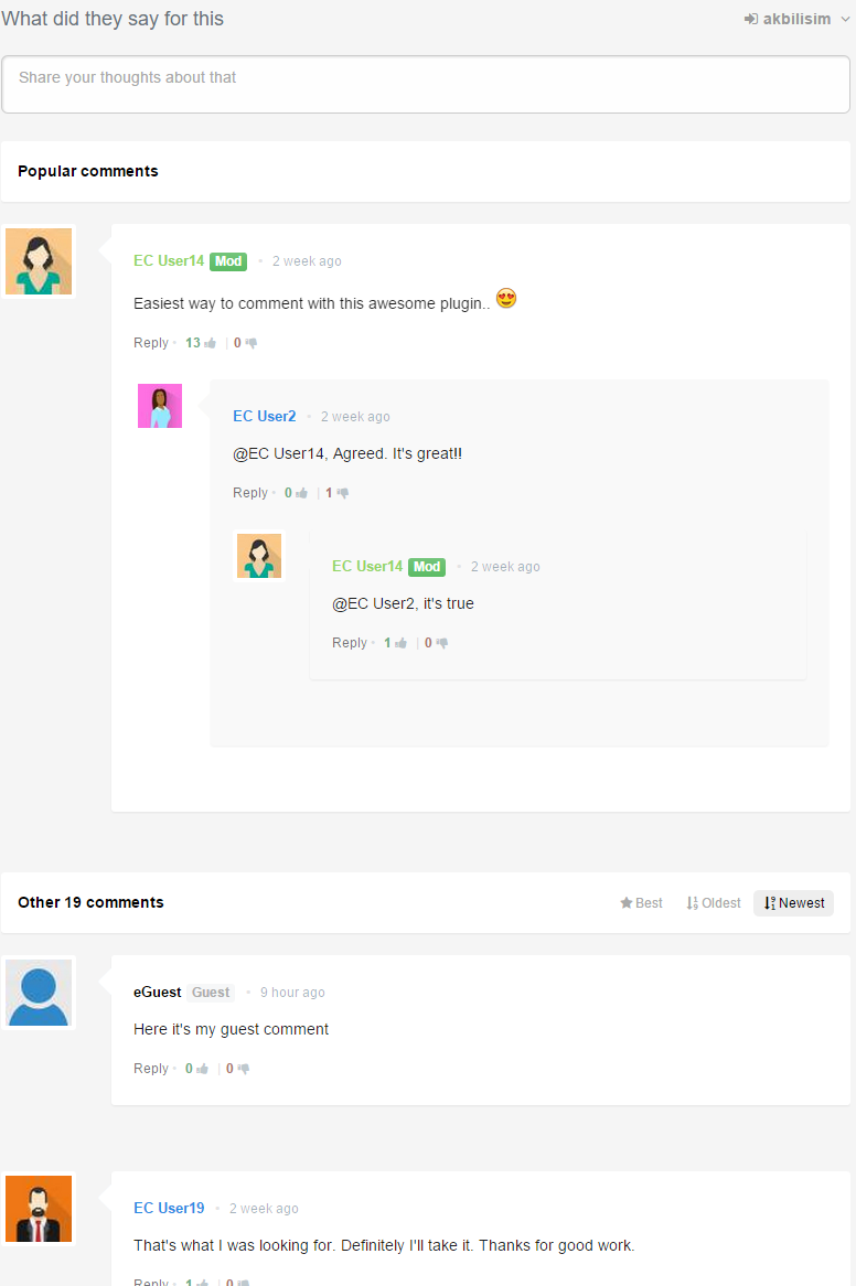 Easycomment