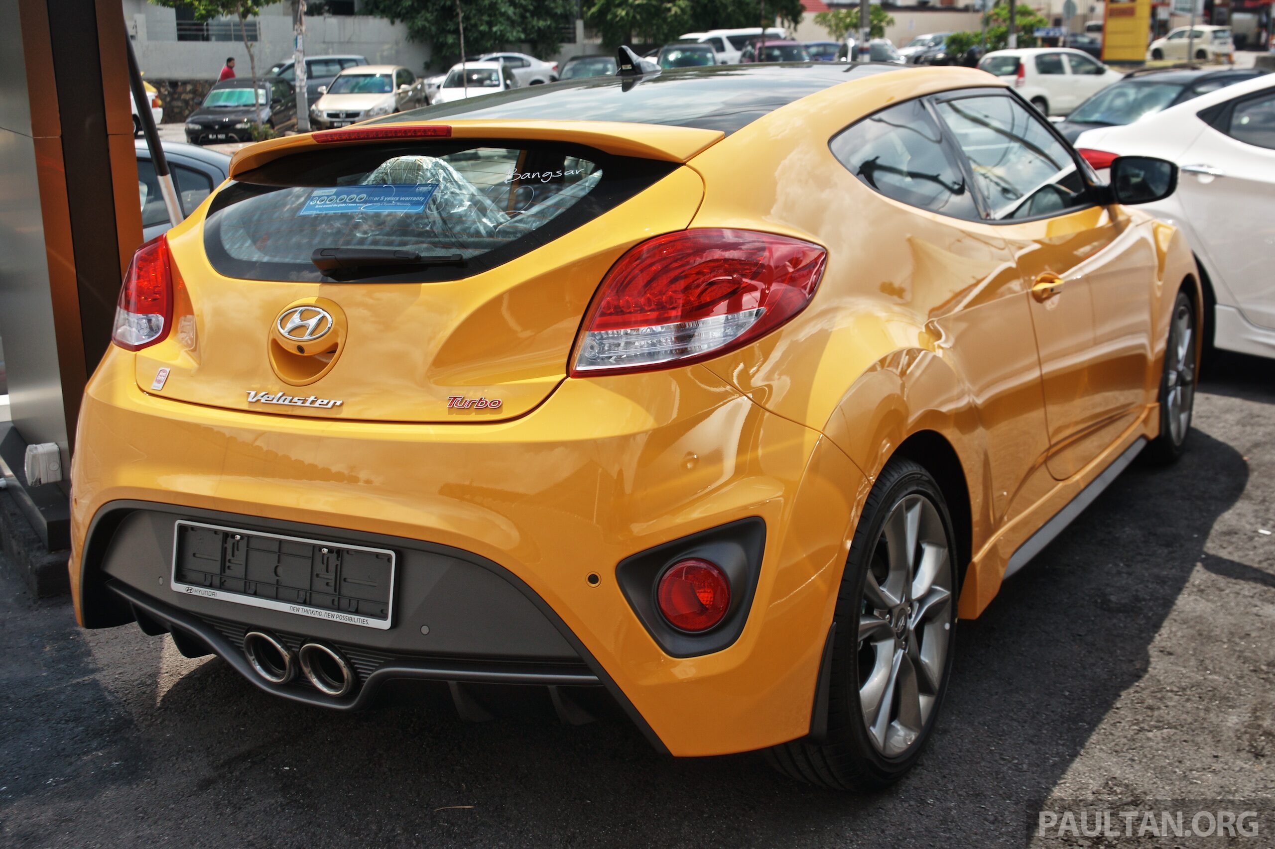 Hyundai veloster sunflower